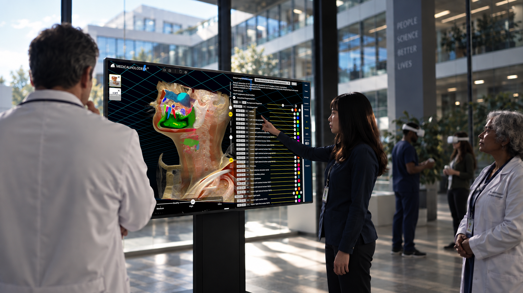 Medicalholodeck AI - Medical imaging and segmentation