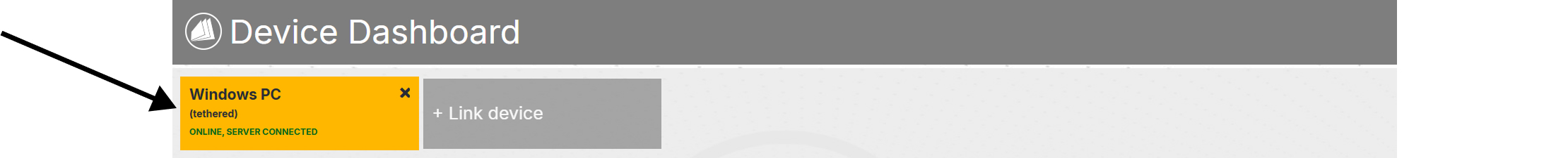 Device bar