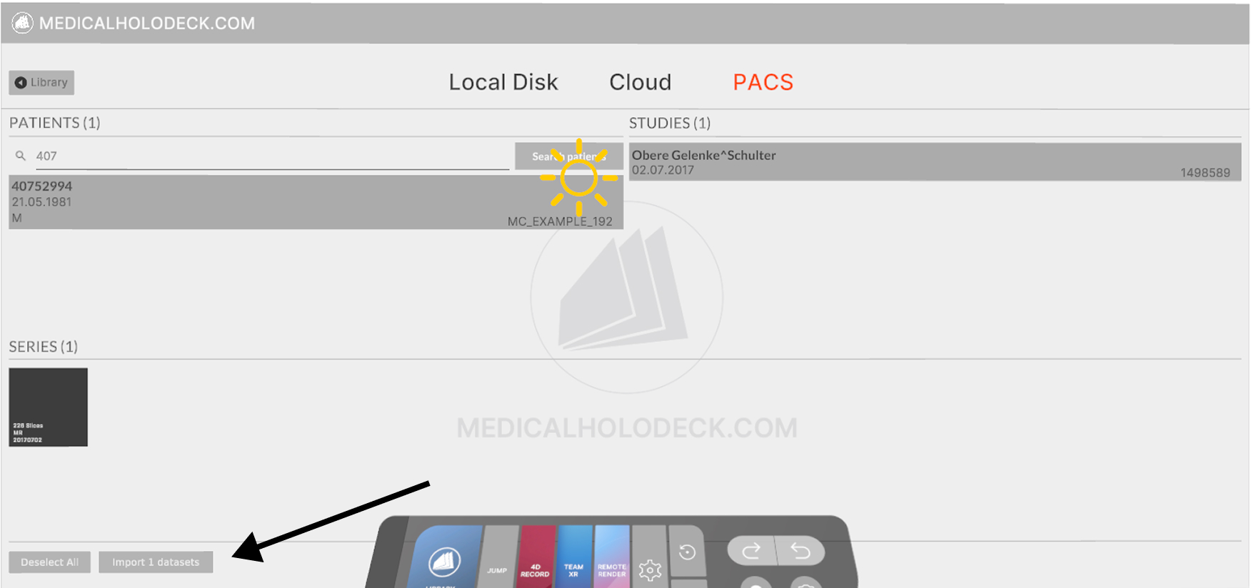 PACS Connection