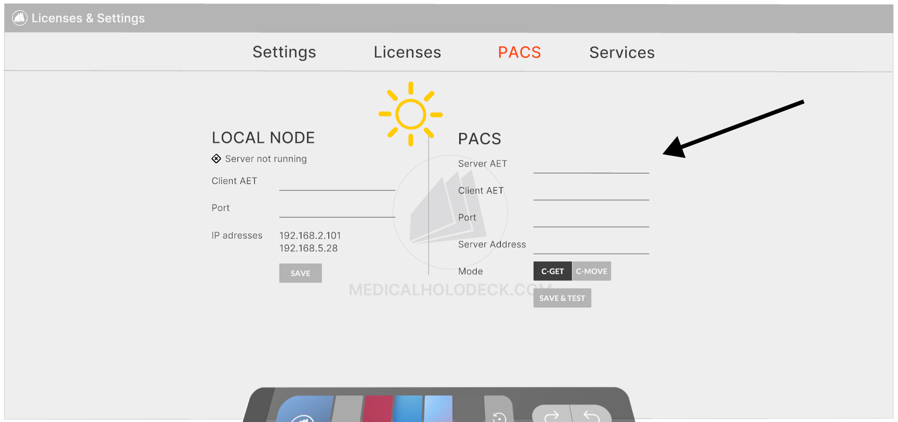 PACS Connection