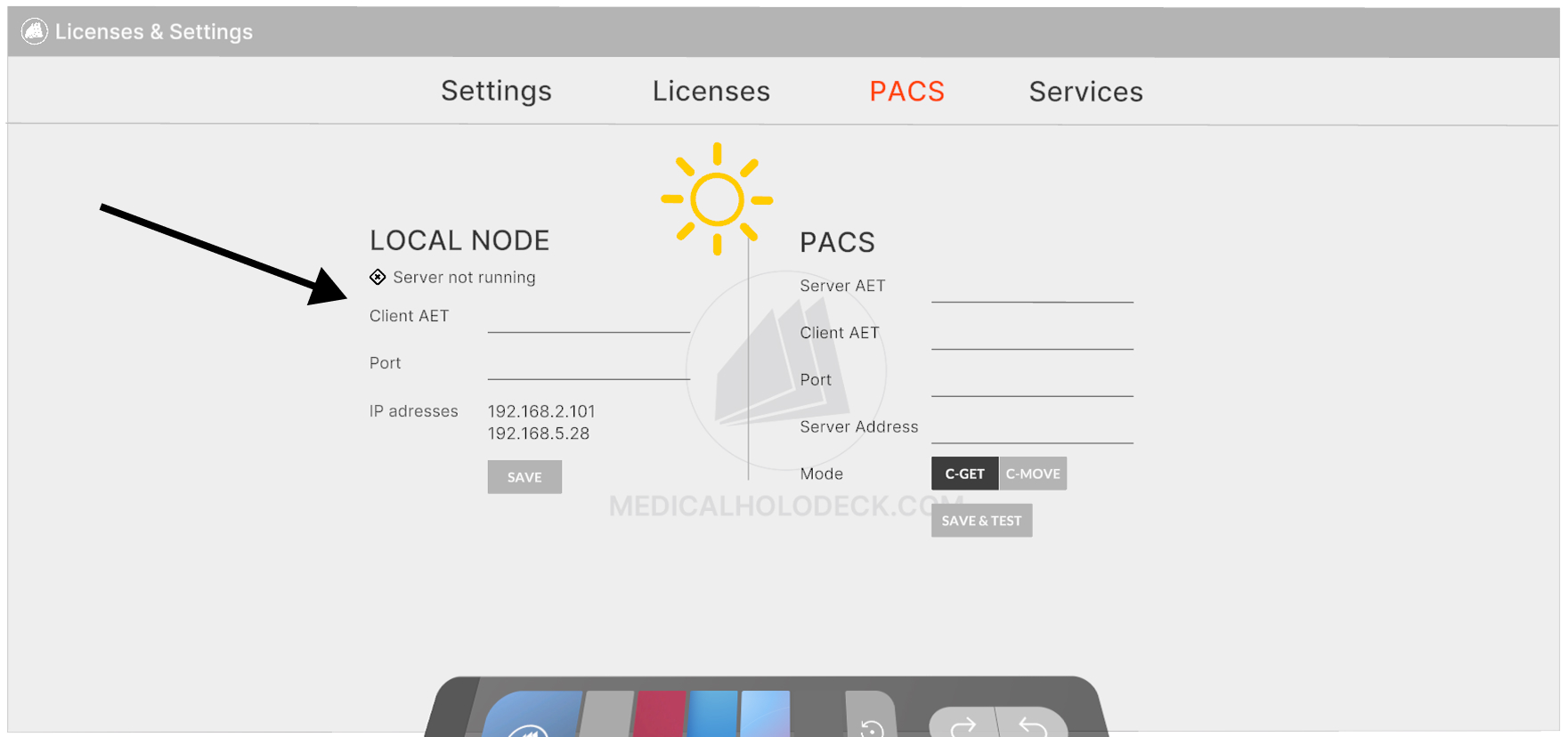 PACS Connection