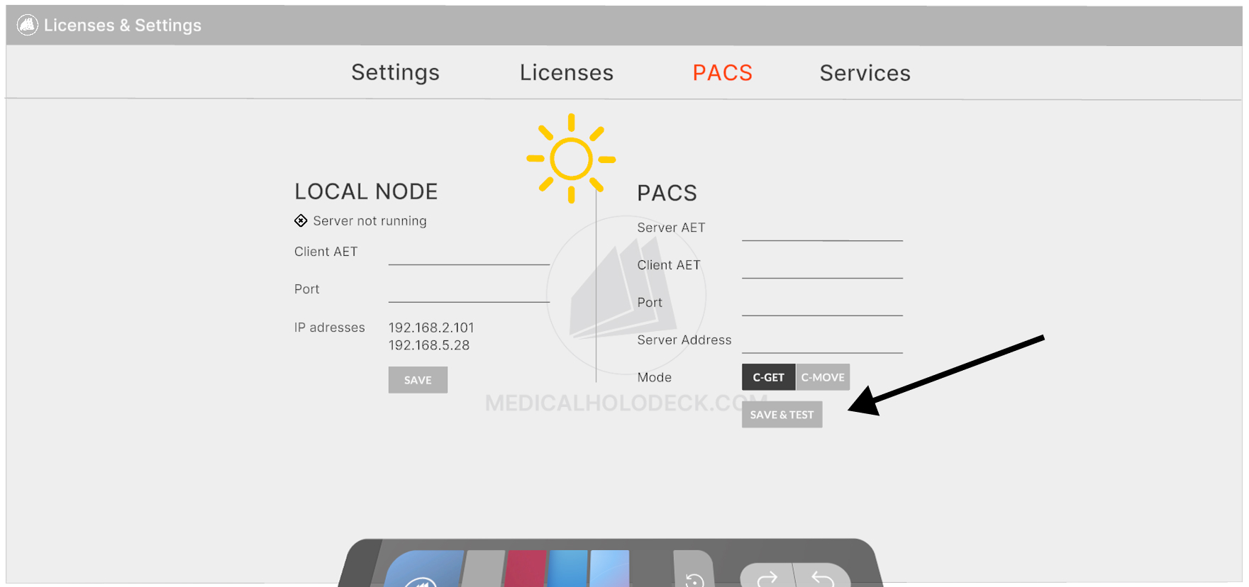 PACS Connection