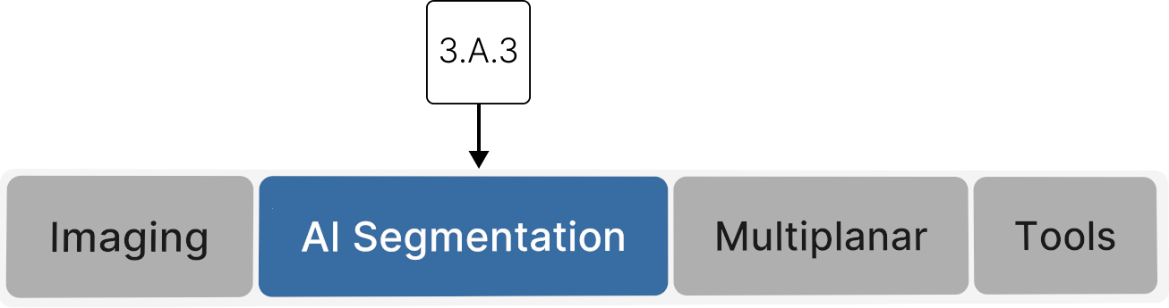 AI Segmentation panel