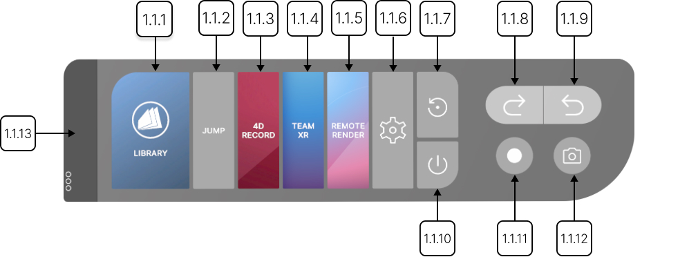 Main control pad