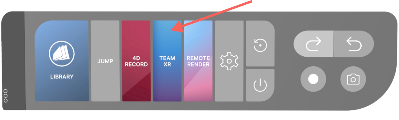 TeamXR button