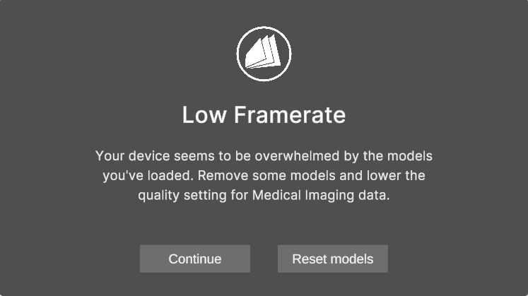 Low fps screen